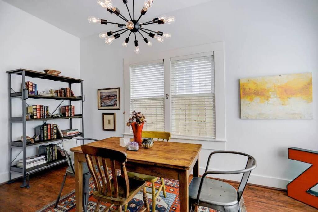 Villa Artsy Heights House: Walk To Food-Bars-Shops-Trails, Kids & Pet Friendly Houston Exterior foto