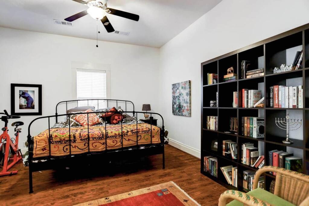 Villa Artsy Heights House: Walk To Food-Bars-Shops-Trails, Kids & Pet Friendly Houston Exterior foto